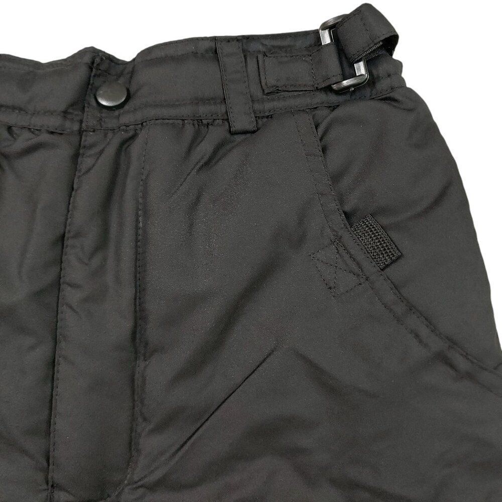 Rothschild Ski Snow Cargo Pants Kids Large Black Insulated Warm Winter Outdoor - Picture 3 of 12